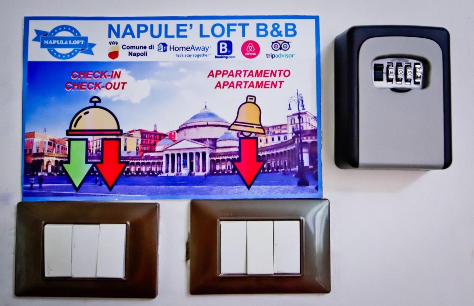 Napule - Loft Apartment Napoli Bagian luar foto